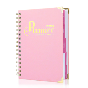 Diario Motivazionale Premium Personalizzato ODM per Branding di Alta Gamma, Planner Estetico con Copertina Rigida <span class=keywords><strong>Rosa</strong></span>, Carta Artistica con Stampa a Caldo - Product Image 1