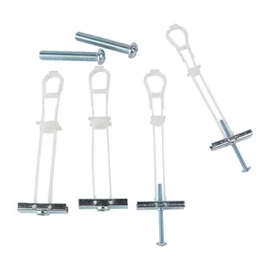 Latest New Design High Quality Cavity Anchor Nylon Snap Toggle Spring Strap Toggle Anchor Bolt Nylon Drywall Anchor