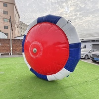 3.5M 4M 4.5M 5M Gonflable Eau Spinng Bateau Volant Gonflable Disco Bateau Sports Nautiques UFO Bateau À La Dérive
