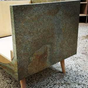 S WHITE Golden Slate Stone Veneer <b>Wall</b> <b>Cladding</b> <b>Panels</b> Natural Textured Finish Durable 5+ Year Warranty Modern Design for - Product Image 4