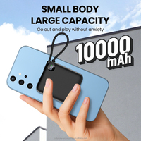Banco de Energía Portátil de 10000mAh con Pantalla Digital, Carga Rápida de 22.5W, Cable Integrado, Ultra Compacto