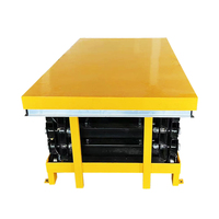 Mesa Elevadora Hidráulica UNW de 2000 kg, con Alimentación CA/CC, Operación Remota, Elevación de 15 Minutos para Levantar Objetos Pesados