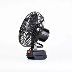 Elegante Ventilatore Portatile <span class=keywords><strong>in</strong></span> <span class=keywords><strong>Metallo</strong></span> per Campeggio e Viaggi - Facile Installazione a Terra, 2 Velocità del Vento - Product Image 3