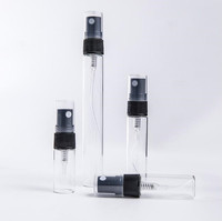 Diskon besar botol parfum Mini 2ml 3ml 5ml 6ml 10ml penyemprot pompa kabut kuning bening grosir