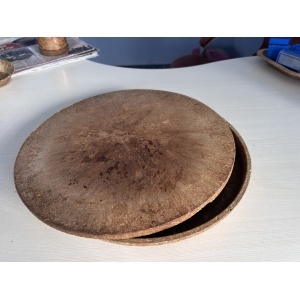 Platos de cena a base de salvado ecológicos biodegradables sin químicos e ideales para catering ecológico, eventos y uso diario - Product Image 4