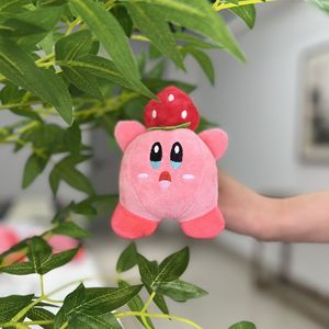 Dibujos animados para Kirby muñeco de peluche japonés tipo edredón oso con bordado lindo mochila colgante llavero bolsa encanto para parejas - Product Image 4