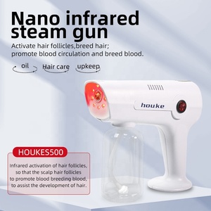 Machine à Vapeur Infrarouge Infrarouge Nano Micromist Pistolet Vapeur pour la Croissance des <span class=keywords><strong>Cheveux</strong></span>, Soins du Cuir Chevelu, 3 en 1, pour Salon, Usage Domestique - Product Image 4