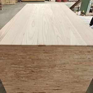 แผ่นไม้เนื้อแข็งเพาโลเนียจากเฮงหยูวูด แผ่นไม้แท้ทรงสี่เหลี่ยมสำหรับตู้เสื้อผ้า ชั้นวางของ แผ่นกั้นหลัง แผ่นโต๊ะ สไตล์โมเดิร์น - Product Image 6