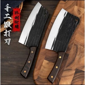 Cuchillo de cocina forjado, totalmente de acero, acero con alto contenido de manganeso, acero inoxidable para el hogar, afilado, cuchillo para cortar carne ultra rápido - Product Image 1