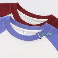 T-shirts à manches longues de haute qualité pour hommes, impression DTF sur écran Y-X, impression lourde, personnalisable avec votre marque