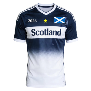 Maglietta dell'Uruguay da uomo – Maglia sportiva con due stelle e motivo a onde sul bordo - Product Image 1