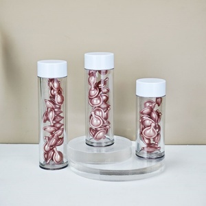 Envase de Cápsulas PET Personalizado, Dorado, Vacío, para Suplementos, Vitaminas, Píldoras, Botella de Plástico Biodegradable - Product Image 4