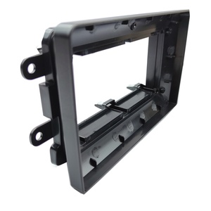 2 Din Radio telaio per <span class=keywords><strong>RENAULT</strong></span> DUSTER 2010 + LOGAN CAPTUR 2013 + lettore DVD Stereo da 9 pollici installare Kit pannello di rifinitura Surround - Product Image 4