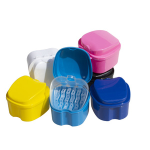 Boîte de rangement pour prothèses dentaires en plastique avec couvercle, pour le soin des dents, boîte de rangement, organisateur, conteneur - Product Image 3