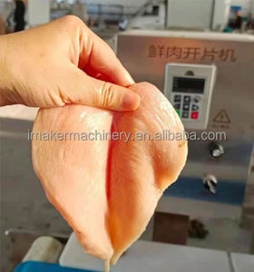 Máquina de prensa de carne automática eléctrica, aplanador de carne de pollo, máquina aplanadora de <span class=keywords><strong>pechuga</strong></span> de pollo de acero inoxidable - Product Image 5