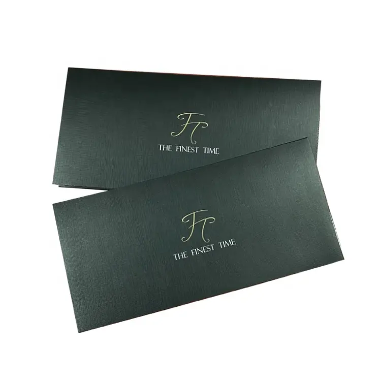 Бумажный конверт a4 с льняной текстурой, держатель для счетов, складные папки для файлов, Пользовательский логотип