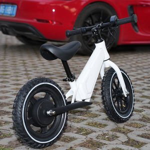 電動バランスバイク 12インチ LEDライト付き キッズ用ペダルタイプ自転車 アルミ合金製 4-10歳向け - Product Image 3
