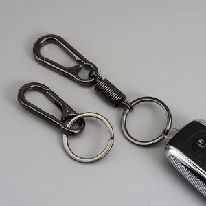 Mousquetons universels en alliage de zinc écologiques pour sacs à dos, porte-clés promotionnels, porte-clés de voiture, vente en gros pour adultes et entreprises - Product Image 2