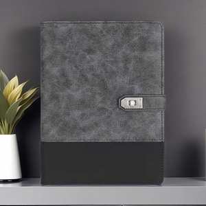 High Quality <b>A5</b> Hardcover Luxury <b>Diary</b> Notebook Pen Set Fabric/PP Cover Saddle Stitching Custom Printing Customizable Features - Product Image 3