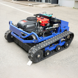 Livraison Gratuite CE EPA Tondeuse à Gazon Télécommandée Mini Robot Tondeuse à Gazon Tout-Terrain sur Chenilles Zéro-Turn pour Jardin et Verger - Product Image 1