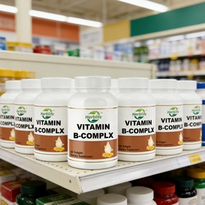 Cápsulas de Gel Suave de Vitamina B1, B6 y B12, Fabricación OEM/ODM, Suplemento Dietético para el Metabolismo Energético, Complejo de Vitamina B - Product Image 4