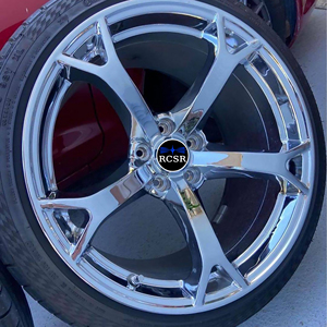 Rcsr Hot Bán Nismo V1 Bánh Xe Vành Mainforged Bạc Chrome Maining Rèn Nhôm Hợp Kim Nan Cho Nissan 350Z <span class=keywords><strong>370Z</strong></span> G37 - Product Image 2