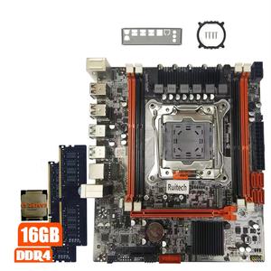 Carte mère X99 en vente flash avec processeur Xeon E5 2676 V3 LGA2011-3, 2 x 8 Go = 16 Go de mémoire RAM REG ECC DDR4 double canal - Product Image 1