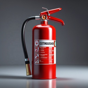 Extincteur à poudre sèche ABC portable Guan an avec accessoires pour la maison, la voiture, le bureau, la <span class=keywords><strong>cuisine</strong></span>, équipement de sécurité incendie - Product Image 6