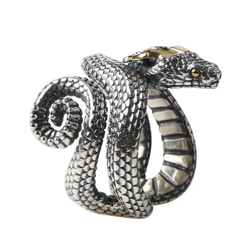 KDC2162 wholesale Fashion Jewelry Hiphop Rock Women Punk snake ring jewelry