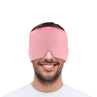 Chapeau rafraîchissant réutilisable pour la migraine, masque de thérapie chaude et froide en gel pour le soulagement du stress, des maux de tête, des gonflements post-opératoires