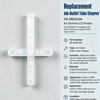 Bouchon de tube d'encresure de rechange KB-BKK6294 compatible avec les pièces détachées d'imprimante à jet d'encre continu KGK