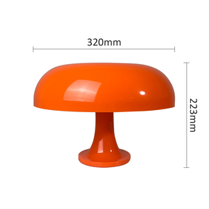 Modern minimalist akrilik led usb turuncu beyaz mantar renkli lamba kademesiz karartma ev atmosferi aydınlatma e27 - Product Image 4