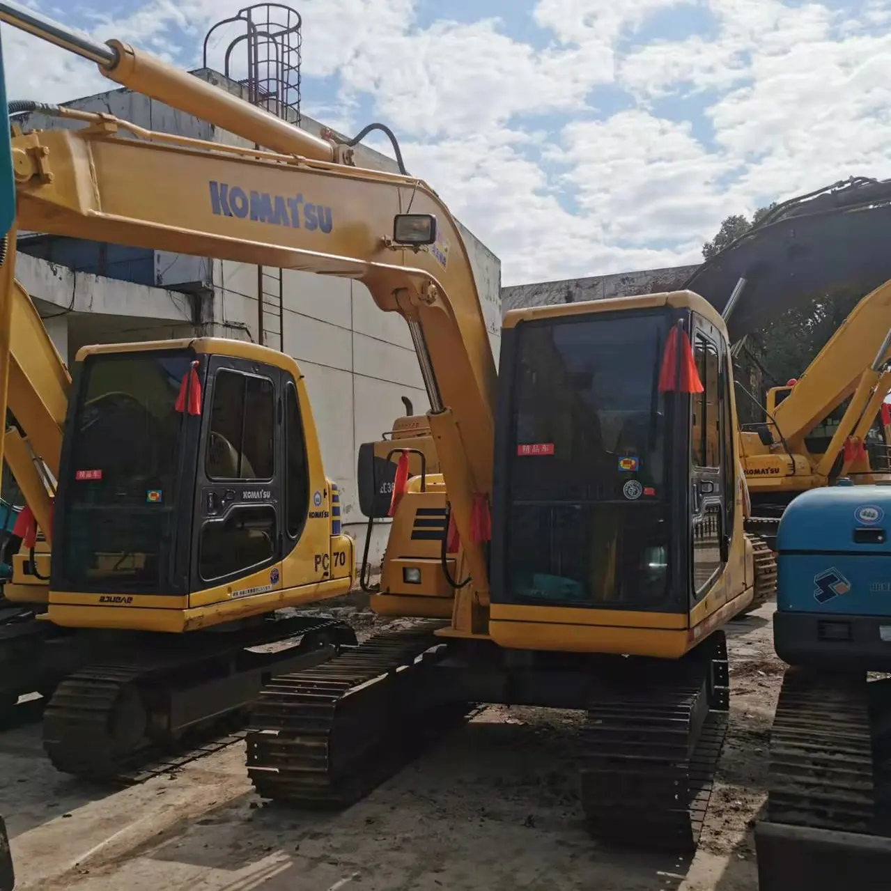 Goedkope Verkopen Gebruikte Mini Graafmachine Komatsu Pc70 7 Ton Gebruikt Graafmachine Te Koop