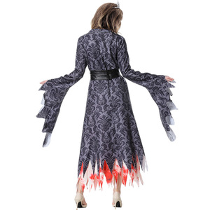 Disfraz de Novia Fantasma para Mujer Adulta, Disfraz de Princesa para Halloween, Conjunto de Ropa para Juego de Roles, Primavera 2025 - Product Image 3