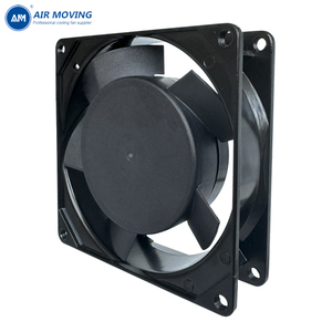 Am9225M2s 220V240V Tay Áo Mang AC Kim Loại Làm Mát Quạt Trục 9225 Muffin <span class=keywords><strong>Fan</strong></span> 92Mm X 25Mm AC <span class=keywords><strong>Fan</strong></span> Nhôm Khung Cuộn Dây Dây Đồng - Product Image 3