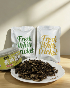 Graines de sauteurs blancs frais riches en protéines, nourriture nutritive pour reptiles, poissons et oiseaux, emballées sous vide, qualité supérieure, sans additifs - Product Image 2