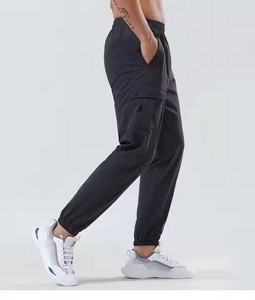 Pantalones de chándal impermeables ligeros para gimnasio Fitness originales de talla grande con logotipo personalizado gratis para hombre con bolsillos Joggers para hombre - Product Image 6