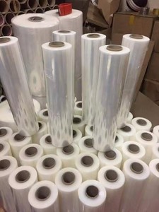 ฟิล์มยืดพันพาเลทใส 18 ไมครอน LLDPE ผลิตในจีน / โพลีเอทิลีนความหนาแน่นต่ำเชิงเส้น - Product Image 6