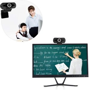 กล้องเว็บแคม HD 1080P ที่เหมาะสมพร้อมไมโครโฟนในตัว กล้องเว็บแคม USB วิดีโอจอกว้างสำหรับคอมพิวเตอร์แล็ปท็อปแบบพกพา - Product Image 6