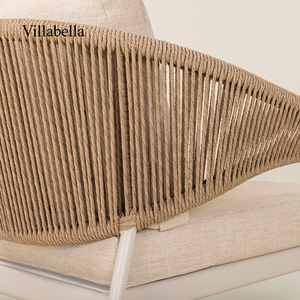 Weidenhof-Patio-Möbel <span class=keywords><strong>asda</strong></span> Rattan-Gartensofa modernes Luxus-Gartenfurniture Lounge Outdoor-Sofa-Sets - Product Image 2