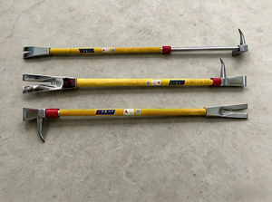 Barre de démolition télescopique pour le sauvetage, avec crochet de sauvetage forgé et griffe de coupe, extensible et pliable - Product Image 4