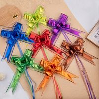 18 #   Lazos de Organza para Envolver Regalos, Lazos de Organza Iridiscentes para Regalos, Bodas, Cumpleaños, Baby Showers