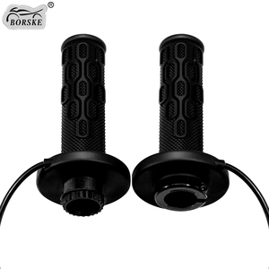 Manillar eléctrico de silicona para motocicleta todoterreno, interruptor CNC 5 + 1, memoria de engranaje, Control de temperatura, empuñaduras calefactables eléctricas - Product Image 6