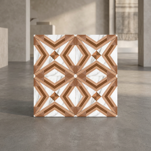 Carreaux de sol en céramique 300x300mm couleur foncée pour marché africain, émaillés numériquement, brillants, mats, antidérapants - Product Image 3