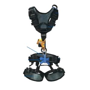 Arnés de Seguridad de Cuerpo Completo para Acceso por Cuerda, Hecho de Poliéster Resistente - Product Image 3