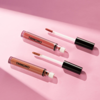 Tubes vides pour gloss à lèvres, emballage cosmétique écologique, emballage personnalisé en PETG, petit récipient transparent vide de 4 ml, tube pour gloss à lèvres