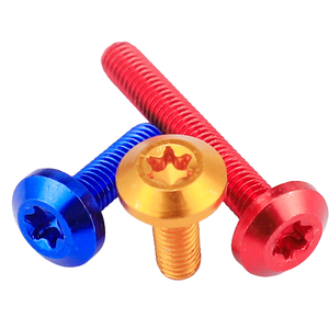 Tornillos Decorativos de Aluminio Anodizado con Cabeza de Flor de Ciruelo para Motocicleta, Accesorios de Fijación - Product Image 6