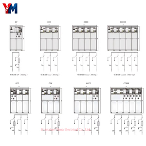 สวิตช์เกียร์แบบ AB-B Safe Ring U Compact สำหรับโรงไฟฟ้าพลังงานลมและสถานีไฟฟ้ารอง 12 KV 24 3 ทาง RMU / 4 ยูนิตหลัก AB-B Safe Ring Core - Product Image 3