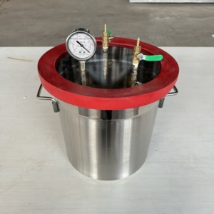 1 साल की वारंटी के साथ गैलन राल वैक्यूम चैंबर एक रोटरी वैन इलेक्ट्रॉनिक वैक्यूम पंप - Product Image 2