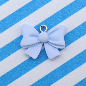 จี้รูปโบว์ทำจากเรซิ่นสำหรับทำเครื่องประดับ DIY ต่างหู สร้อยคอ สร้อยข้อมือ ทำมือ พวงกุญแจรูปโบว์ อุปกรณ์เสริม Colgantes - Product Image 5